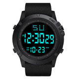 Men Sport Watch Multifunction  Sports Watch Waterproof Luminous LED Digital Kids Watch Big Dial Student Electronic Watch