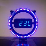 LED Fun Alarm Clock DIY Electronic Soldering Kit Digital LED Display Module no cars