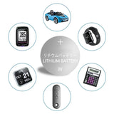 CR2032 150mAh Button Cell Battery 3V Long lasting Lithium Battery Set for Electronic Remote Control Devices