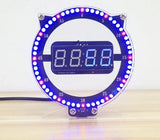 LED Fun Alarm Clock DIY Electronic Soldering Kit Digital LED Display Module no cars