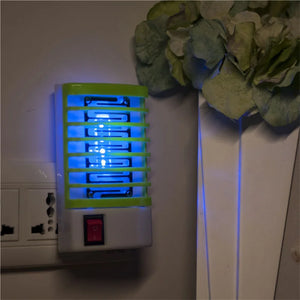 Hot Mini Mosquito Killer Lamps LED Socket Electric Insect Mosquito Repeller Household Socket Zapper Night Lamp